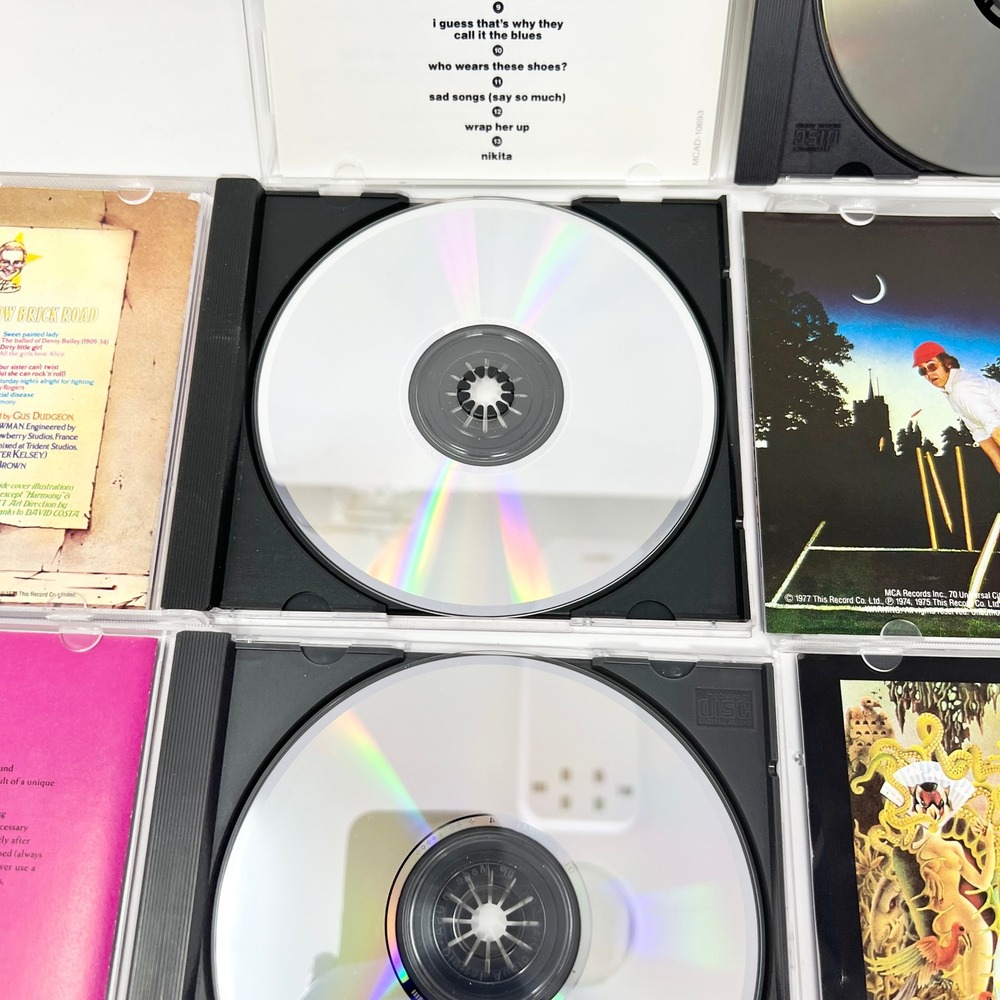 Elton John CD Lot 6 Albums Goodbye Yellow Brick Road Greatest Hits Rocket Man - Picture 12 of 15
